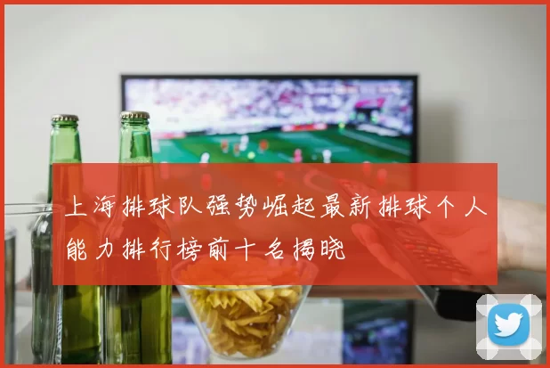 上海排球队强势崛起最新排球个人能力排行榜前十名揭晓