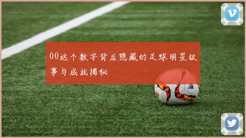 00这个数字背后隐藏的足球明星故事与成就揭秘